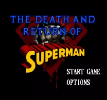 Image n° 4 - screenshots  : Death and Return of Superman, The
